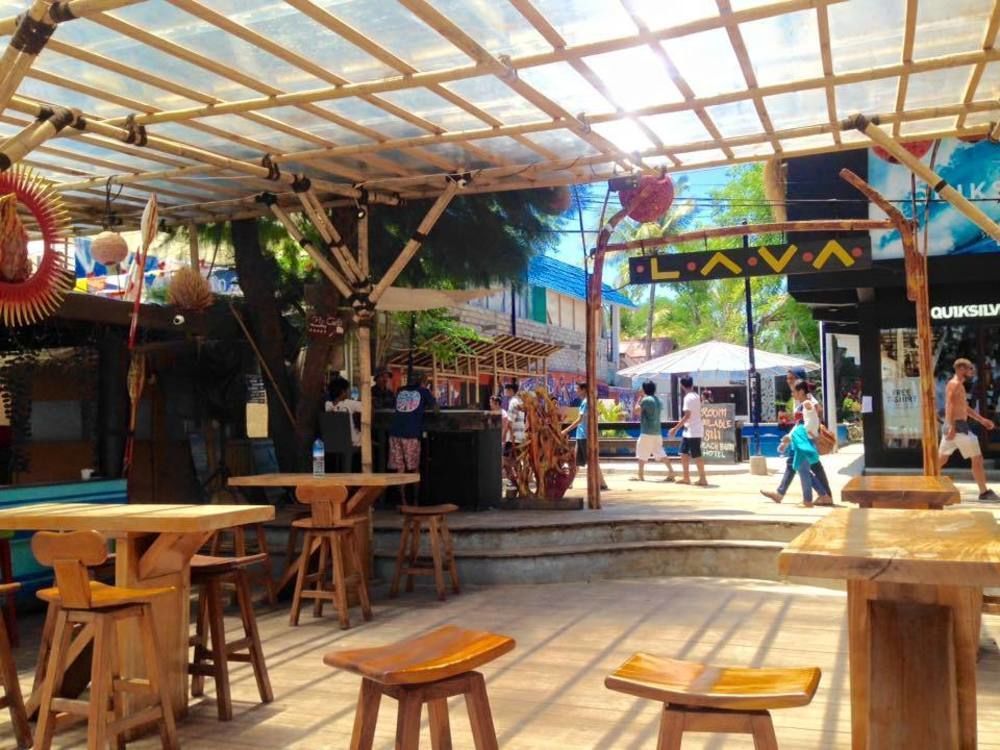 Gili Beach Bum Hostel Gili Trawangan Esterno foto
